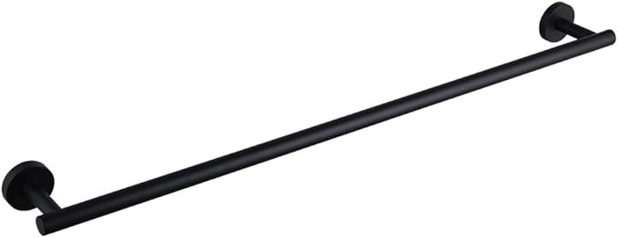 30-Inch Matte Black Bath Hand Towel Bar SUS 304 Stainless Steel Towel Rack Holder for Bathroom Wall Mount