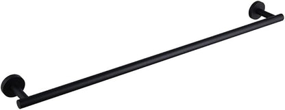 30-Inch Matte Black Bath Hand Towel Bar SUS 304 Stainless Steel Towel Rack Holder for Bathroom Wall Mount
