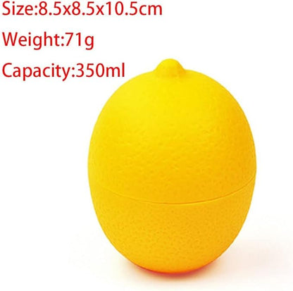 Tiydiygo 4PCS Fresh Food Savers Avocado Lemon Tomatoes Garlic Shape Crisper Containers,Vegetable Fruits Storage Keeper Sealing Box Bowls for Refrigerators