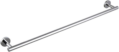 Polished Stainless Steel 30-Inch Towel Bar Towel Rack Wall Mounted Towel Rail Towel Rod for Bathroom Modern Style
