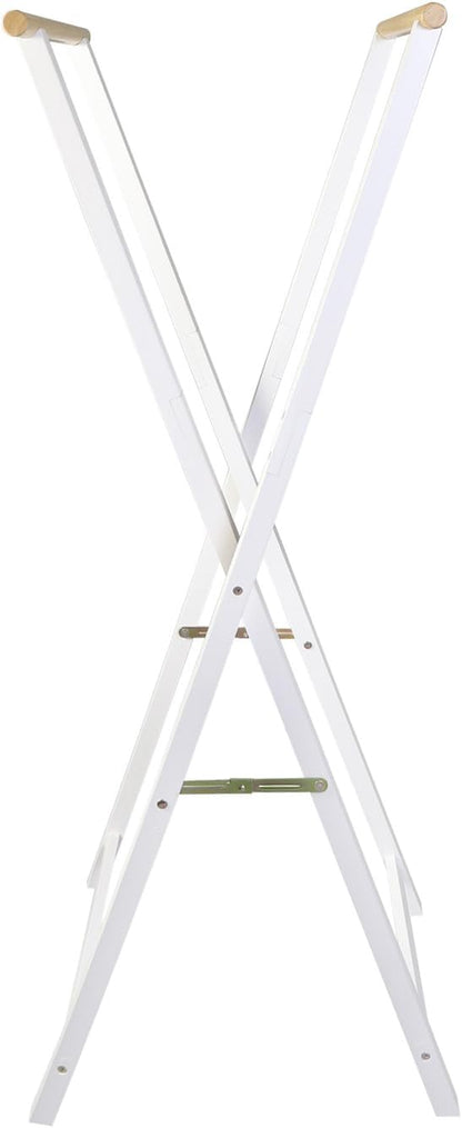 Casual Home Solid Wood Folding Clothing Garment Laundry Drying Rack, 20.5" W x 23" D x 60" H