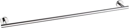 HITSLAM Chrome 31.6 Inch Towel Bar for Bathroom, SUS304 Stainless Steel Bathroom Towel Rack Wall Mounted, Modern Home Decor Bath Towel Holder with Hardware Accessories
