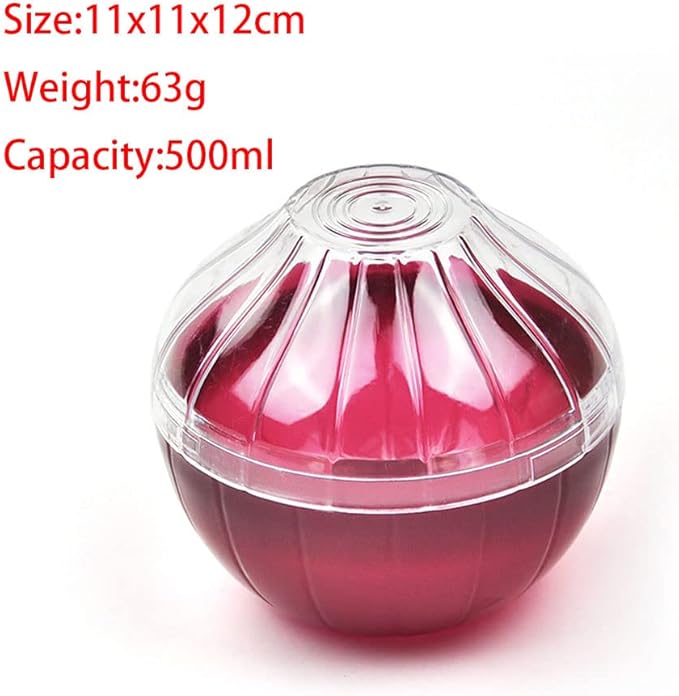 Tiydiygo Fresh Food Savers Avocado Lemon Tomatoes Pepper Onion Garlic Shape Crisper Containers,Vegetable Fruits Storage Keeper Sealing Box Bowls for Refrigerators (Clear(9PCS)TG1122281209 One Size