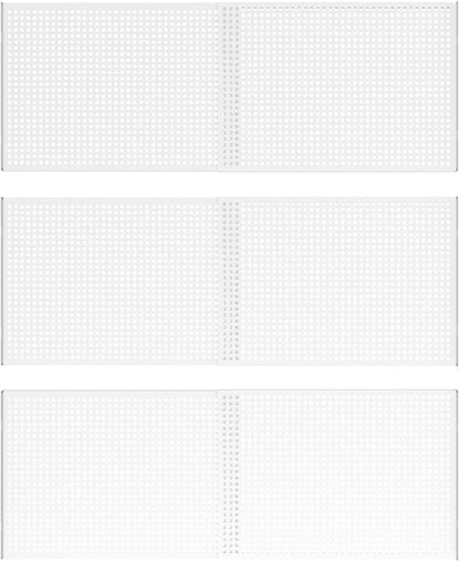 Expandable Closet Organizer Shelves, Wardrobe Organizer System Adjustable DIY Closet Dividers Separator Storage Organization, Large, 3 Pack