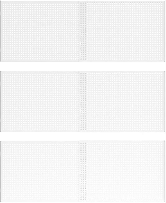 Expandable Closet Organizer Shelves, Wardrobe Organizer System Adjustable DIY Closet Dividers Separator Storage Organization, Large, 3 Pack