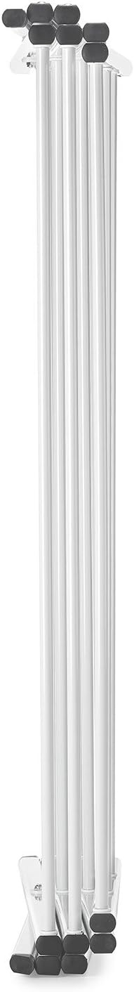 Polder 8311-90 Freestanding Accordion Clothes Drying Rack, 29" x 14.5" x 42", White