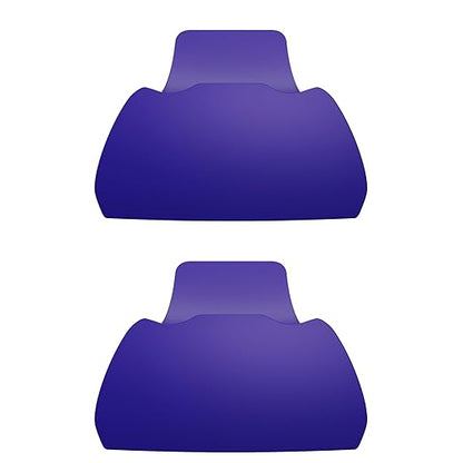 PlayVital 2 Pack Controller Display Stand for ps5, Gamepad Stand Desk Holder for ps5 Controller Accessories with Rubber Pads, Galactic Purple