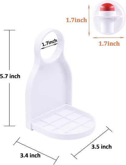 Laundry Detergent Cup Holder, Detergent Drip Catcher, Fabric Softener Liquid Tray Dispenser Organizer Drip Catcher, Laundry Accessories, Keep Laundry Room Tidy (2 Pack)