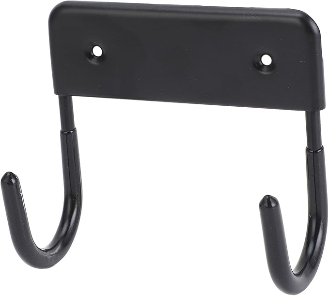 Ironing Board Hanger, Iron Wall Mount Holder for Laundry Rooms,Wall Mounted Iron Board Hook for Laundry Room Organization (Matte Black)