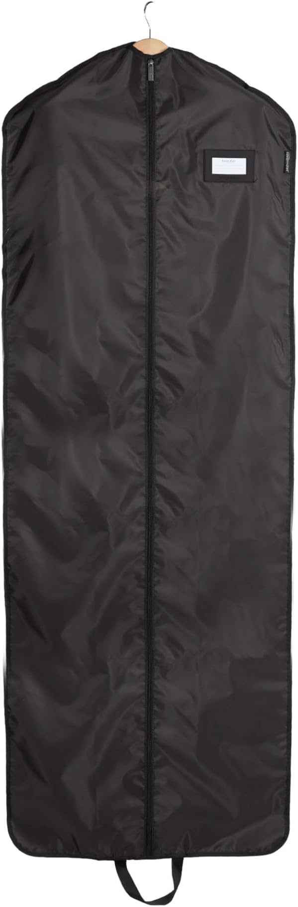 Covermates Keepsakes Garment Bag Set - Premium Polyester - Full Length Zipper - ID Window - Carrying Handles - Closet Storage, Black