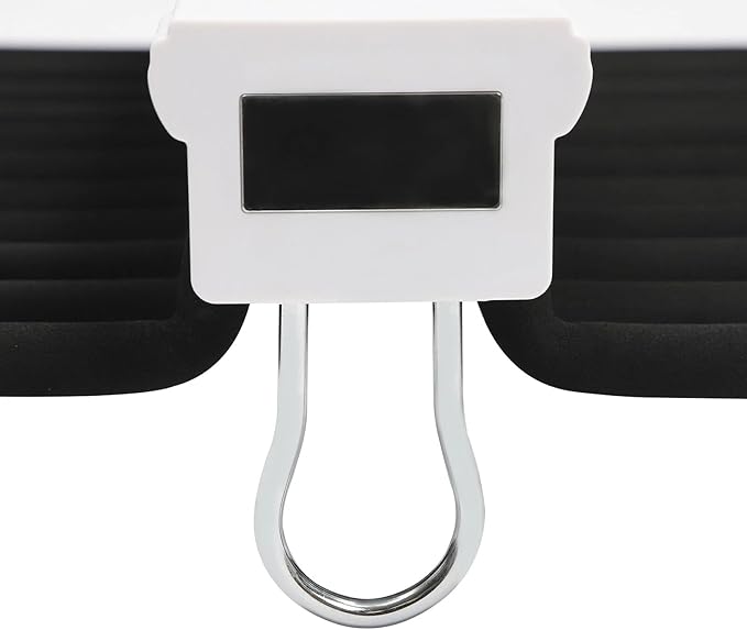 Pull Out Pants Rack Pants, 22 Arms Steel Pull Out Pants Rack 33lbs 23.2 * 18.1 * 3.7inch Hanging Installation Pants Hanger Bar Clothes Organizers for Hanging Jeans Pants Ties & Scarves (Black)