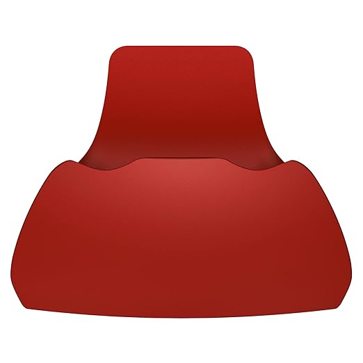 PlayVital Red Controller Display Stand for ps5, Gamepad Accessories Desk Holder for ps5 Controller with Rubber Pads