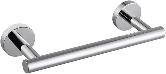 SUS 304 Stainless Steel 9-Inch Towel Bar Towel Rack Wall Mounted Towel Rail Towel Rod for Bathroom Modern Style Polished Finish