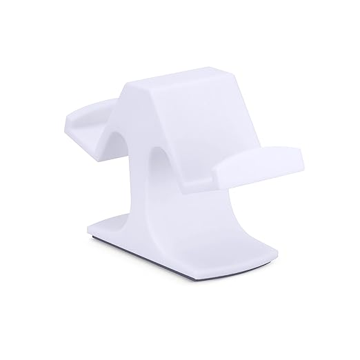 Dual Game Controller Desktop Holder Stand - Universal Design for Xbox ONE, PS5, PS4, PC, Steelseries, Steam & More, Reduce Clutter UGDS-03 (White)