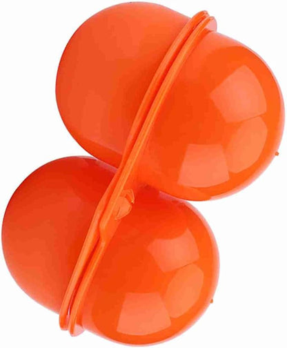 Egg Holder Camping, Egg Carrier, Camping Eggs Container, for Outdoor Picnic, Barbecue and Other Outdoor Activities, Orange