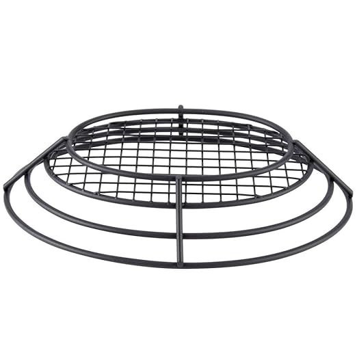 G.E.T. 4-38814 Black Oval Metal Wire Basket Iron Powder Coated Wire Baskets Collection