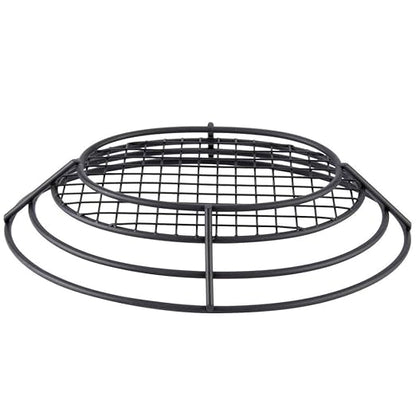 G.E.T. 4-38814 Black Oval Metal Wire Basket Iron Powder Coated Wire Baskets Collection