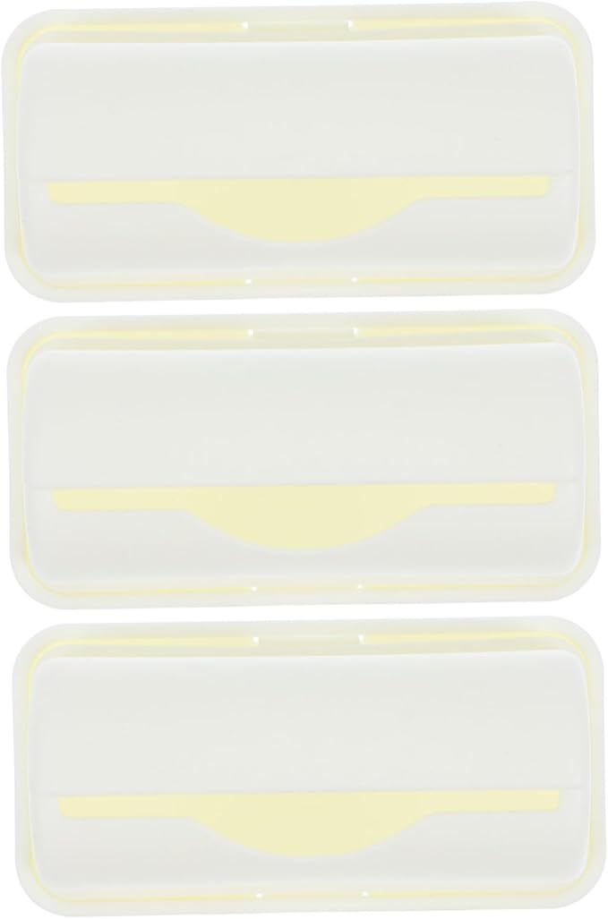 BESTYASH 3pcs Trash Bag Holder: Wall Mount Adhesive Plastic Garbage Bag Dispenser Roll Holder Organizer For Kitchen Cabinet Under Sink