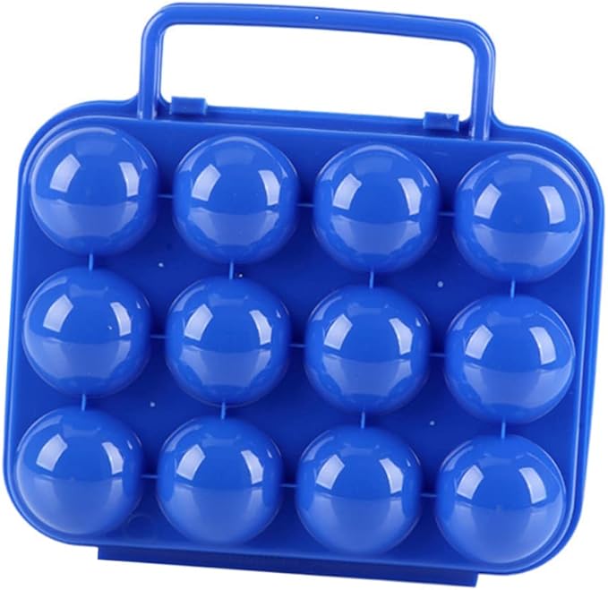 GLEAVI 3pcs Portable Folding Handle Carrier Capacity Storage Container for Kitchen and Outdoor Design