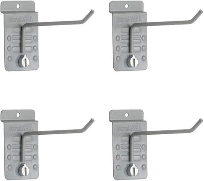 5" Heavy Duty Slatwall Single Hook (Pack of 4)