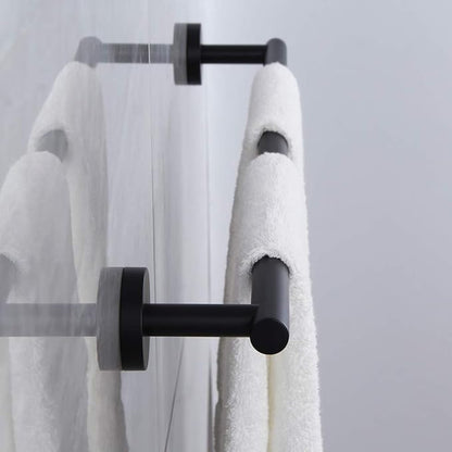 24-Inch Matte Black Bath Hand Towel Bar SUS 304 Stainless Steel Towel Rack Holder for Bathroom Wall Mount …