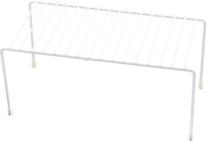 YBM Home 2553v Shelf Organizer and Storage Rack, 11"L x 5"W x 5"H, Silver