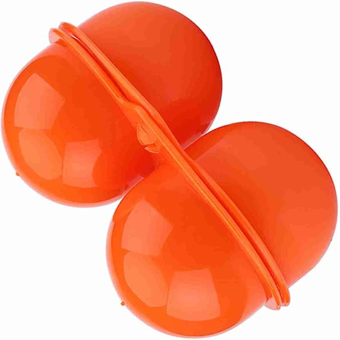Egg Holder Camping, Egg Carrier, Camping Eggs Container, for Outdoor Picnic, Barbecue and Other Outdoor Activities, Orange