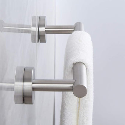 SUS 304 Stainless Steel 12-Inch Hand Towel Bar Bathroom Towel Holder Kitchen Dish Cloth Hanger RUSTPROOF Wall Mount Brushed Finish