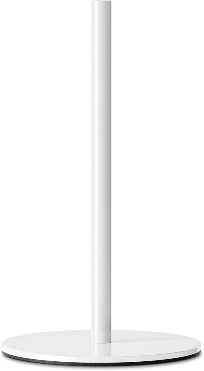White Paper Towel Holder Free-Standing Kitchen Roll Holder, Kitchen Towel Holder for Kitchen Rolls Organizer, Classic Fashion Kitchen Roll Dispenser Suit for Any Kitchen