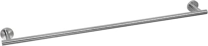 HITSLAM Brushed Nickel 31.6 Inch Towel Bar for Bathroom, SUS304 Stainless Steel Bathroom Towel Rack Wall Mounted, Modern Home Decor Bath Towel Holder with Hardware Accessories