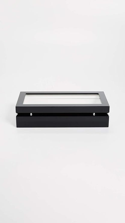 OYOBox Maxi Luxury Eyewear Organizer, Lacquered Wood Box for Glasses + Sunglasses