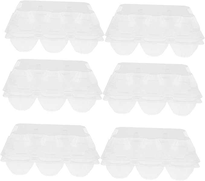 Clear Goose Egg Packaging Box 2-Slot Transparent Pvc Egg Holder for Refrigerator Storage and Safe Transport Lightweight Organizer for Gifting