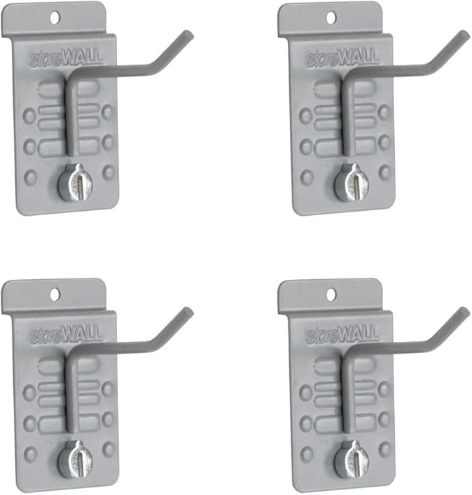 14 Hook Slatwall Accessory Starter Kit Bundle