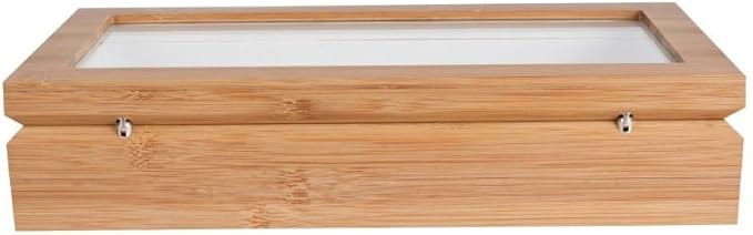 OYOBox Maxi Luxury Eyewear Organizer, Lacquered Wood Box for Glasses + Sunglasses