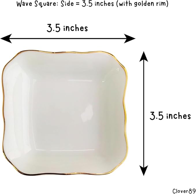 Clover89 Wedding Ring Dish Jewelry Trinket Tray for Daughter-in-lawfrom Mother of the Bride Groom-Engagement,Bridal Shower,Bachelorette Gifts for Bride form Mother-in-law
