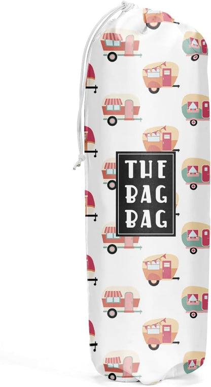 Car Grocery Bag Organizer - Plastic Bag Holders for Kitchen, Laundry Room & Farmhouse Decor - Gifts for Women & Men