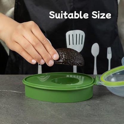 Nicerice Avocado Saver and Keeper - Portable, Reusable Fresh Storage for Fridge - Crisper to Keep Your Avocados Fresh for Days (3)