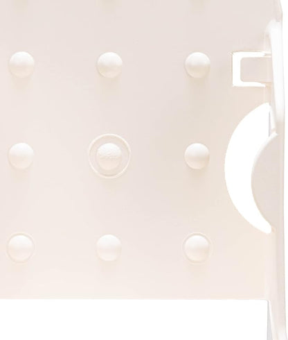 Household Essentials 166-1 Iron Wall Mount with Attached Ironing Board Hooks,White (Pack of 6)