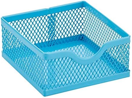 Annova Desk Organizer Wire Mesh 3 Tier Sliding Drawers Paper Sorter/Multifunctional/Premium Solid Construction for Letters, Documents, Mail, Files, Paper, Kids' Art Supplies (Blue)