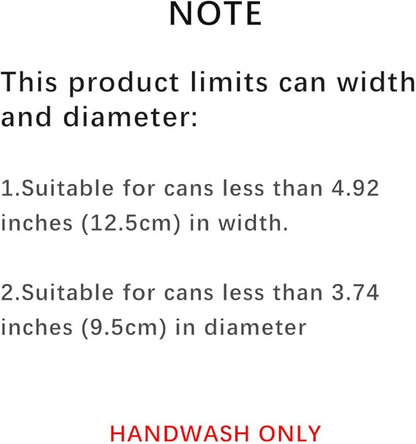 STORICANS Can Organizer For Pantry, Adjustable Height And Width Canned Goods Organizer, Soup Can Organizer Holds Up to 60 Cans for Kitchen Cabinet or Refrigerator(CLear 5 Tier)