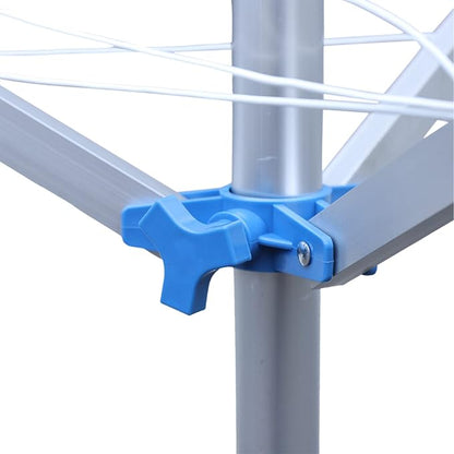 Clothes Line Outdoors Clothes Drying Rack Umbrella Drying Racks Folding Clotheslines for Outside Adjustable Clotheslines Rack for Indoor Balcony Laundry Room