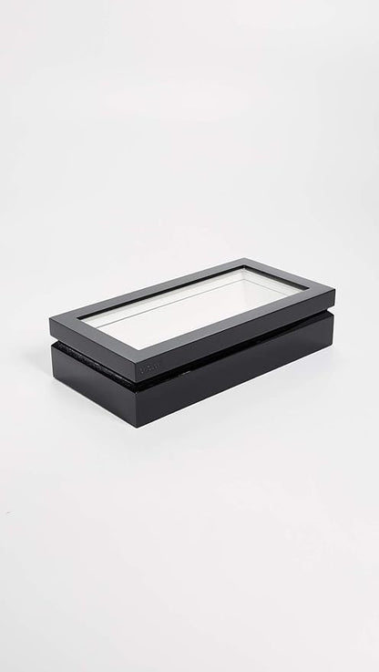 OYOBox Maxi Luxury Eyewear Organizer, Lacquered Wood Box for Glasses + Sunglasses