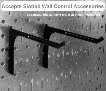 Wall Control Gardening Tool Pegboard Wall Storage Organizer Kit - Green