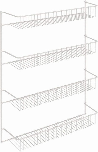 ClosetMaid 8033 4-Tier Wall Rack, 18-Inch Wide
