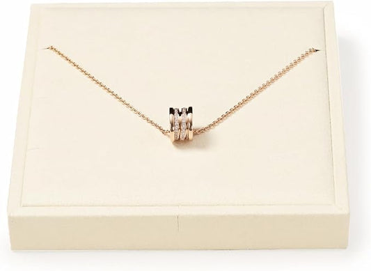 Oirlv Microfiber Jewelry Pendant Display Tray Jewelry Necklace Organizer Display Tray(Beige)
