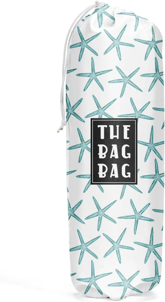 Ocean Themed Gifts Plastic Bag Organizer, Grocery Bag Holders, Beach Home Laundry Room Kitchen Decor, Gifts for Women