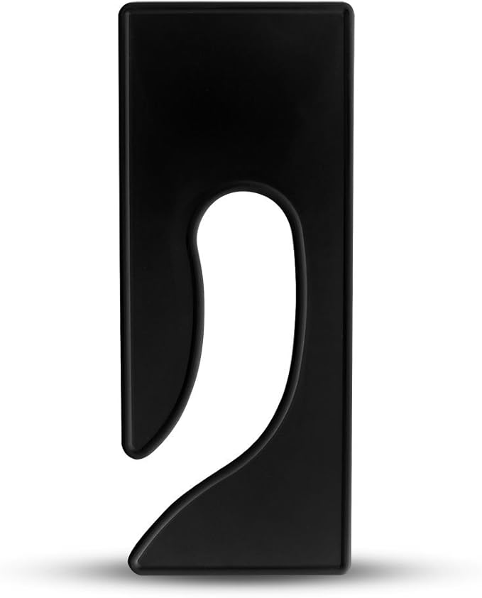 Blank King Rectangle Dividers and Quantities (8, Black)