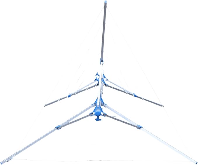 Clothes Line Outdoors Clothes Drying Rack Umbrella Drying Racks Folding Clotheslines for Outside Adjustable Clotheslines Rack for Indoor Balcony Laundry Room