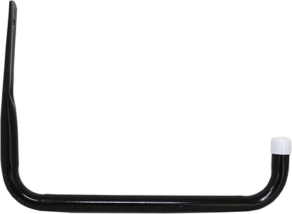 Shepherd Hardware 8091E Heavy Duty Steel 10-Inch Garage Storage Utility Hooks, 4 Pack, Black