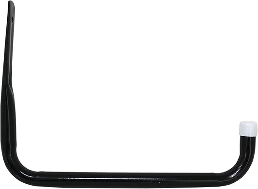 Shepherd Hardware 8091E Heavy Duty Steel 10-Inch Garage Storage Utility Hooks, 4 Pack, Black